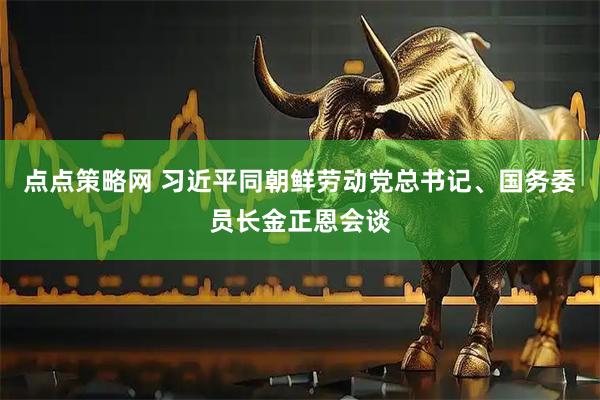 点点策略网 习近平同朝鲜劳动党总书记、国务委员长金正恩会谈