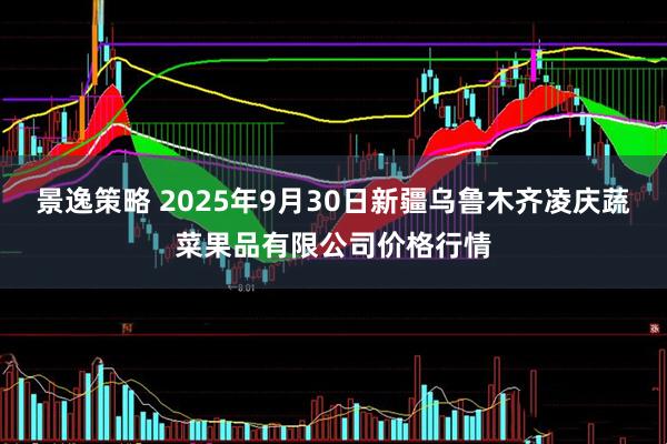 景逸策略 2025年9月30日新疆乌鲁木齐凌庆蔬菜果品有限公司价格行情