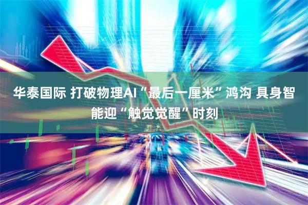 华泰国际 打破物理AI“最后一厘米”鸿沟 具身智能迎“触觉觉醒”时刻